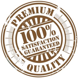 100percent satisfaction guaranteed